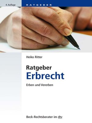 cover image of Ratgeber Erbrecht